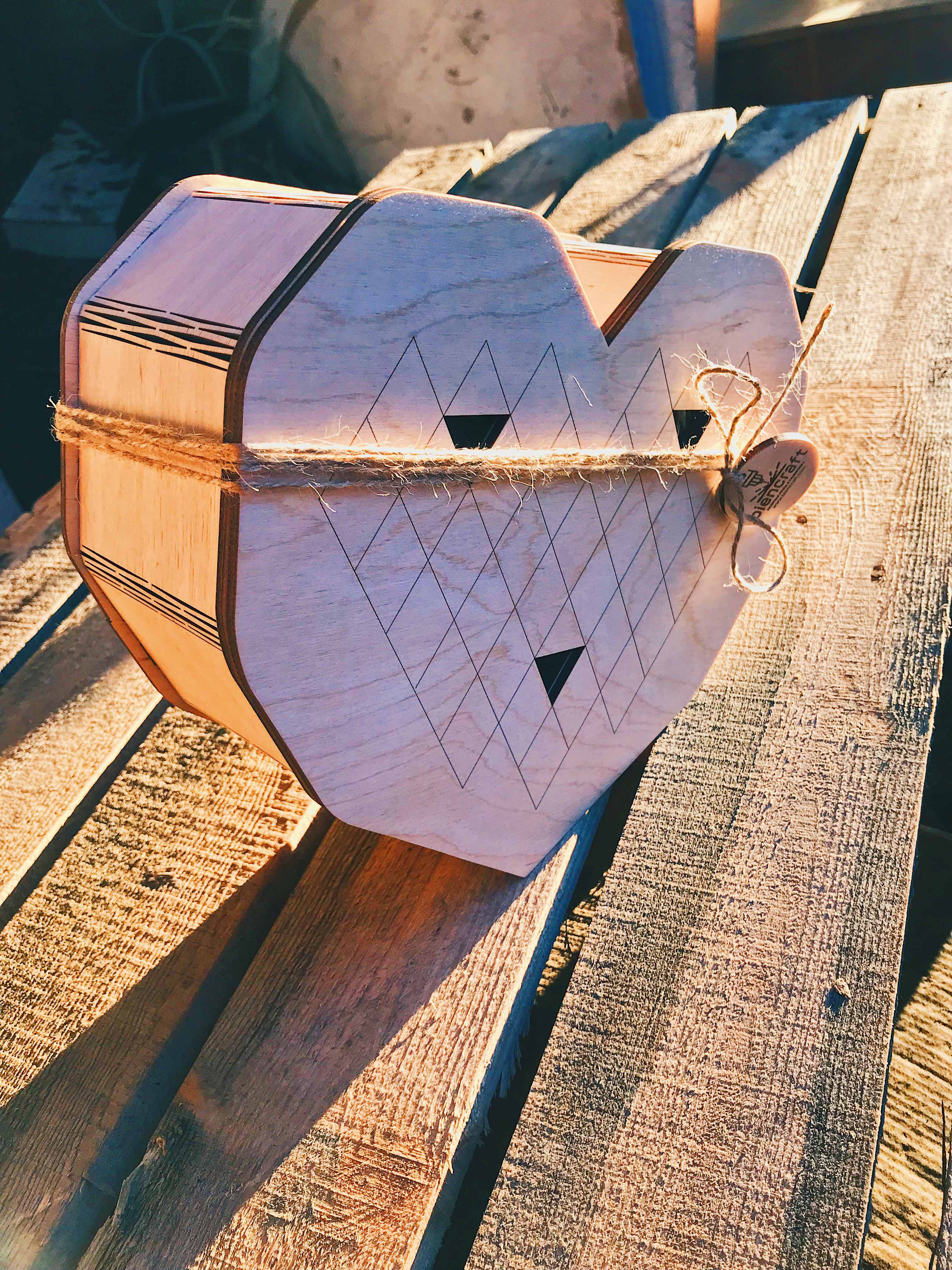 коробка сердце
